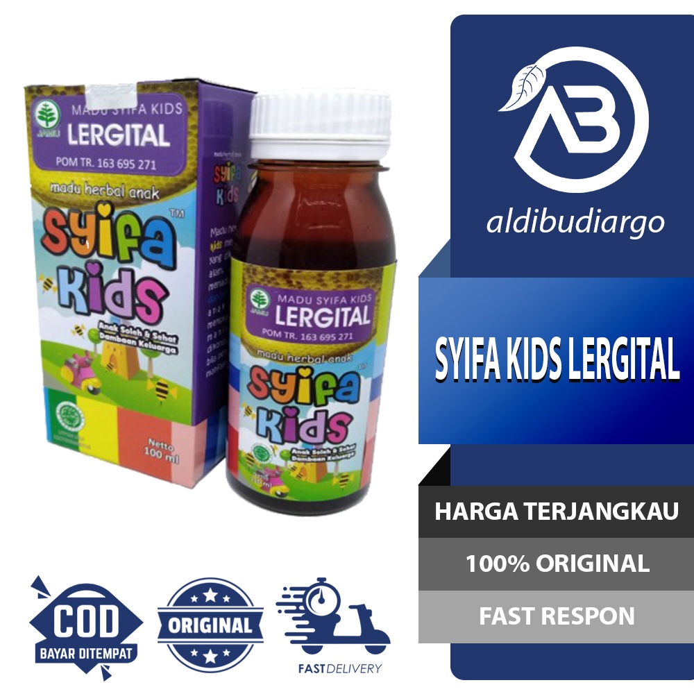 

SYIFA KIDS LERGITAL MADU ANAK HERBAL UNTUK GATAL ALERGI CACAR 100 ML