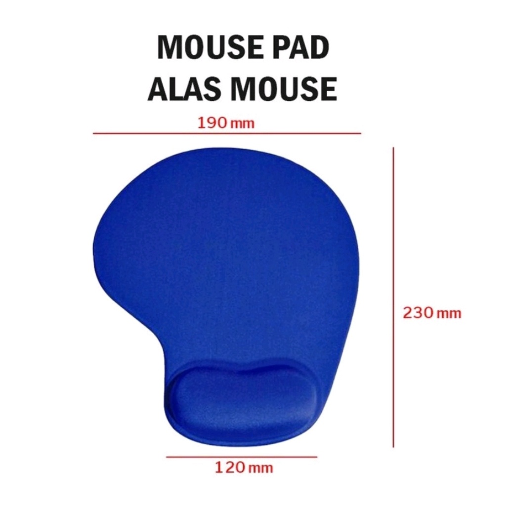 Mousepad Mouse Pad Alas Bantalan Sandaran Pergelangan Tangan Tatakan Aksesoris Komputer