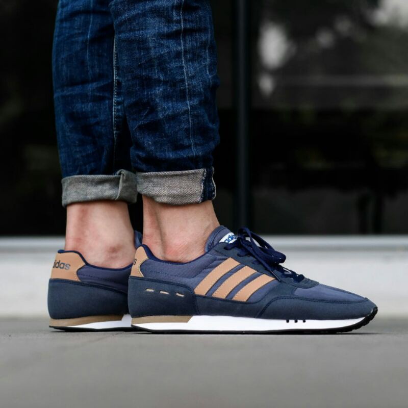 Adidas Neo City Racer Original, Adidas ZX Racer, Sepatu Pria