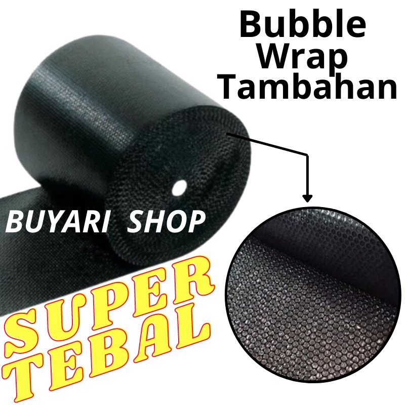 

Bubble Wrap I Buble Wrap I Bubble Wrap Roll I Bubble Pack I Bubblewrap Tambahan I Plastik Buble Wrap I Tambahan Untuk Packing