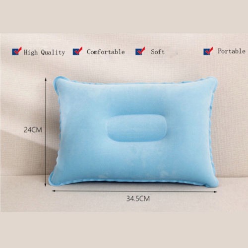 Mainland Bantal Angin Kepala Kecil Tiup Inflatable Travel Pillow Front Air Cushion Pillow OBA01