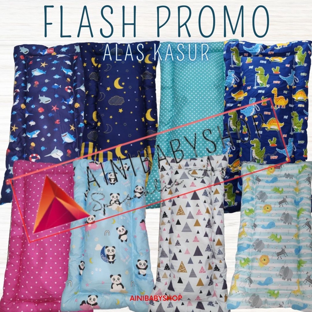 ALAS KASUR AYUNAN KARAKTER ainibabyshop FLASH PROMO