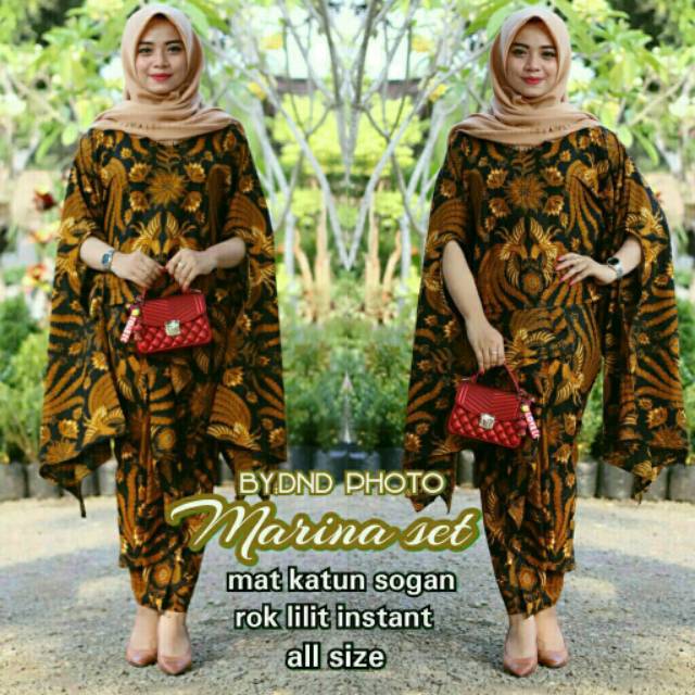 GROSIR BATIK SET CLASSIC BATWING