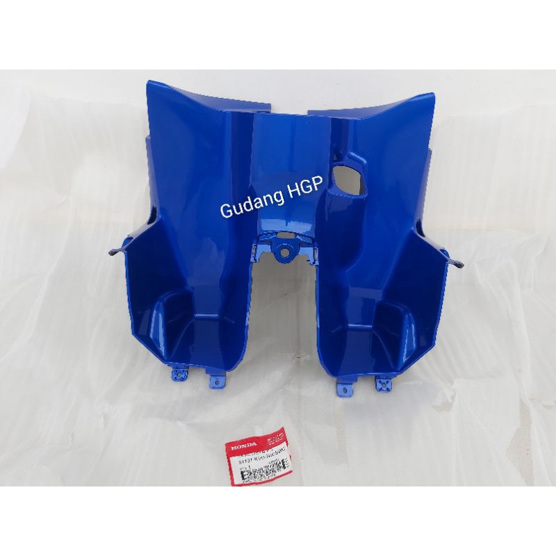 Cover Inner SP BL MT Blue Metalic Cover Kontak Laci Honda Vario 110 Techno Karbu 81131-KVB-N50SBM Or