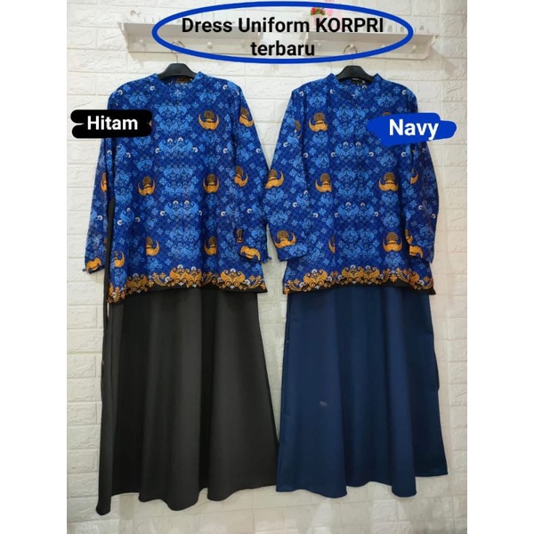 batik korpri terbaru 2022   gamis batik korpri 2022