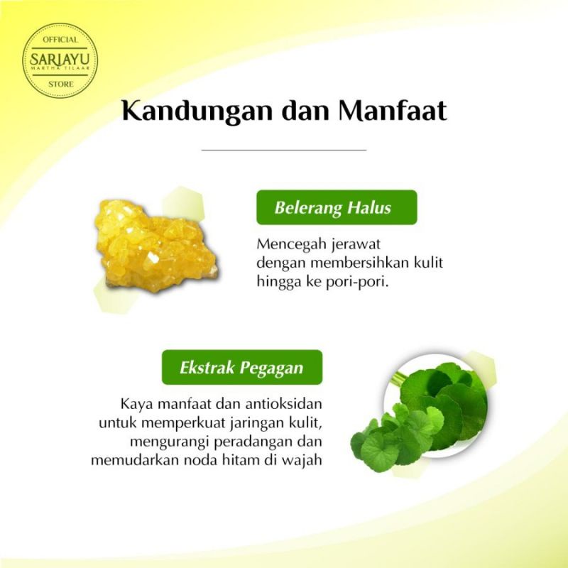 Sariayu lotion jerawat