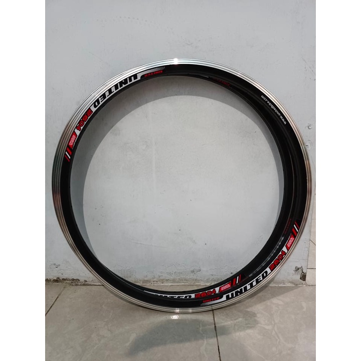 Velg Rims Sepeda MTB United 26 Inch Lubang Hole 36 Alloy Double Wall 2604