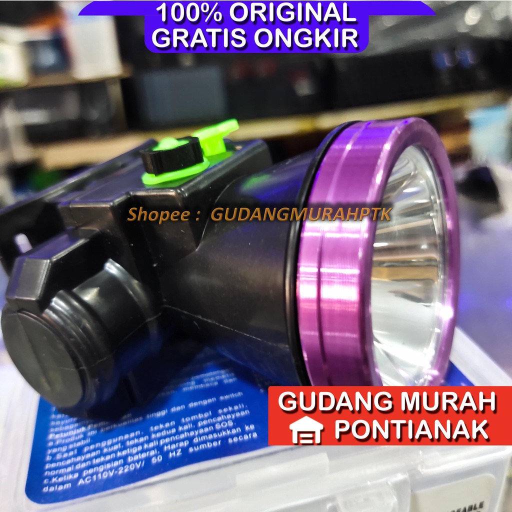 Senter Kepala 25W MIXENOCH Head Lamp Headlamp MX-5508