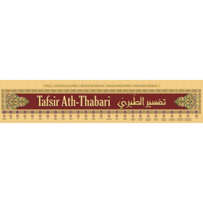 PAKET BUKU TAFSIR ATH THABARI LENGKAP 26 JILID HARDCOVER - IMAM THABARI [ORIGINAL]