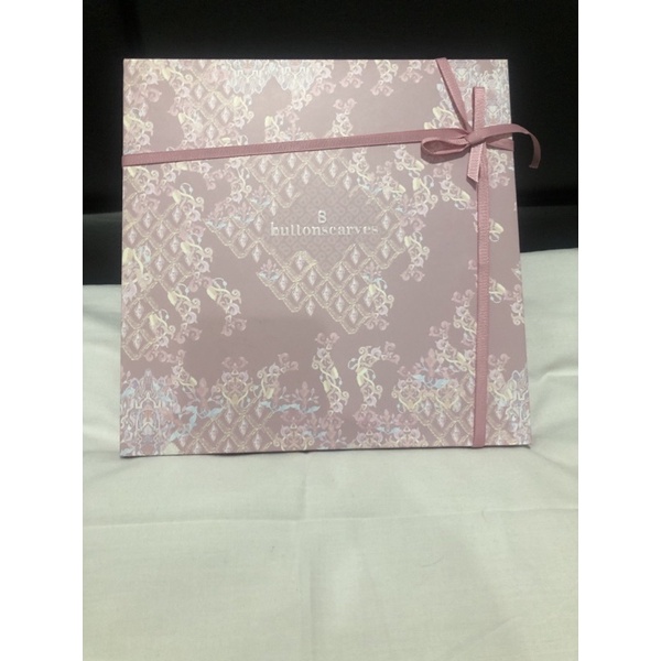 Pink Mist XL Square Buttonscarves Granada Series