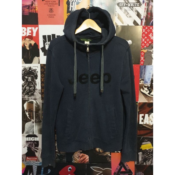 hoodie jeep vintage second original