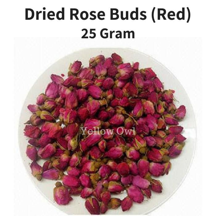 

Dried Rose Buds Red - 25 Gr