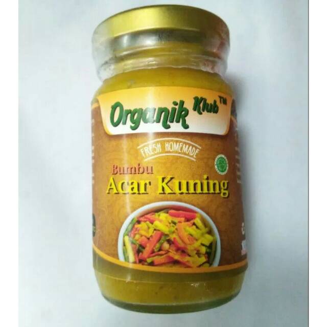 

Bumbu Acar Kuning Organik Fresh Homemade