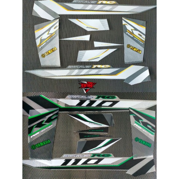 STRIPING TRANSPARAN VEGA R NEW 110 2007 SIRIUS RC