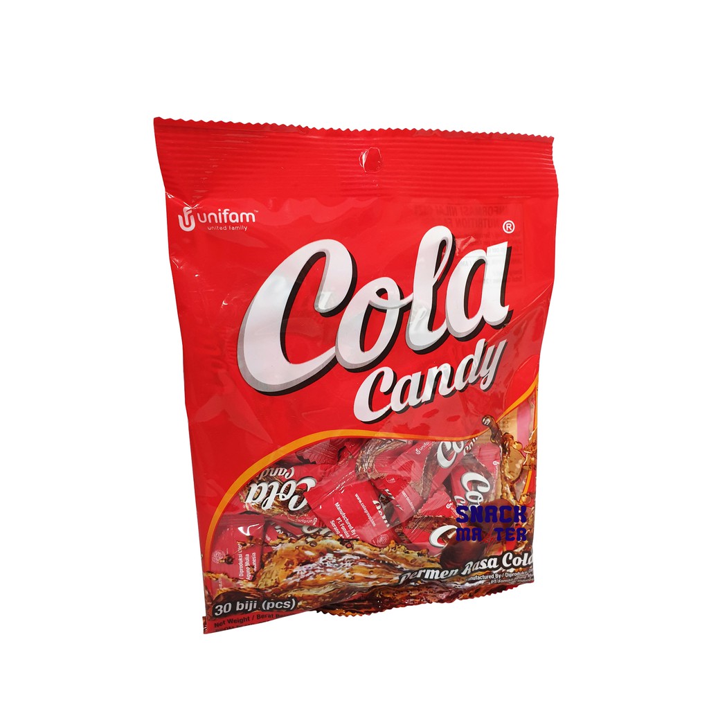 

Cola Candy Zak - Netto 84 gr (Isi 30 butir)