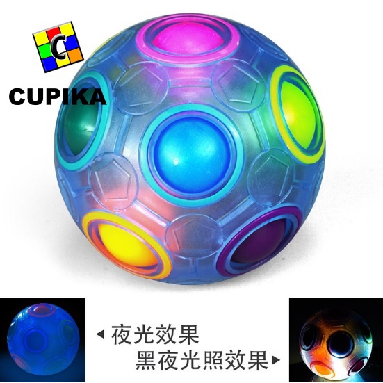 Rubik Bola Ball Rainbow Ball YONGJUN Diameter 7CM Warna Warni