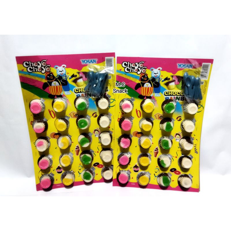 

Choyo Cup Coklat Rainbow - 140 g