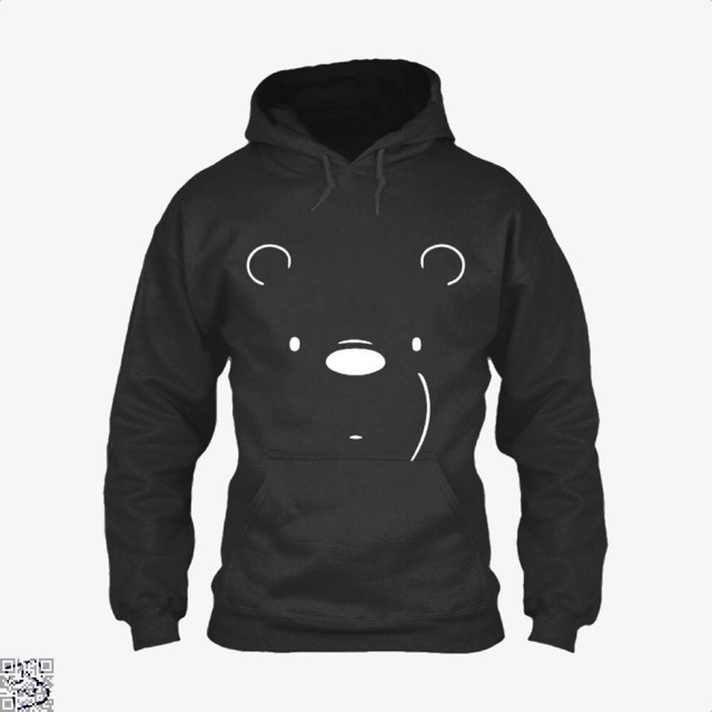 HOODIE BEAR SIZE M - XXXL