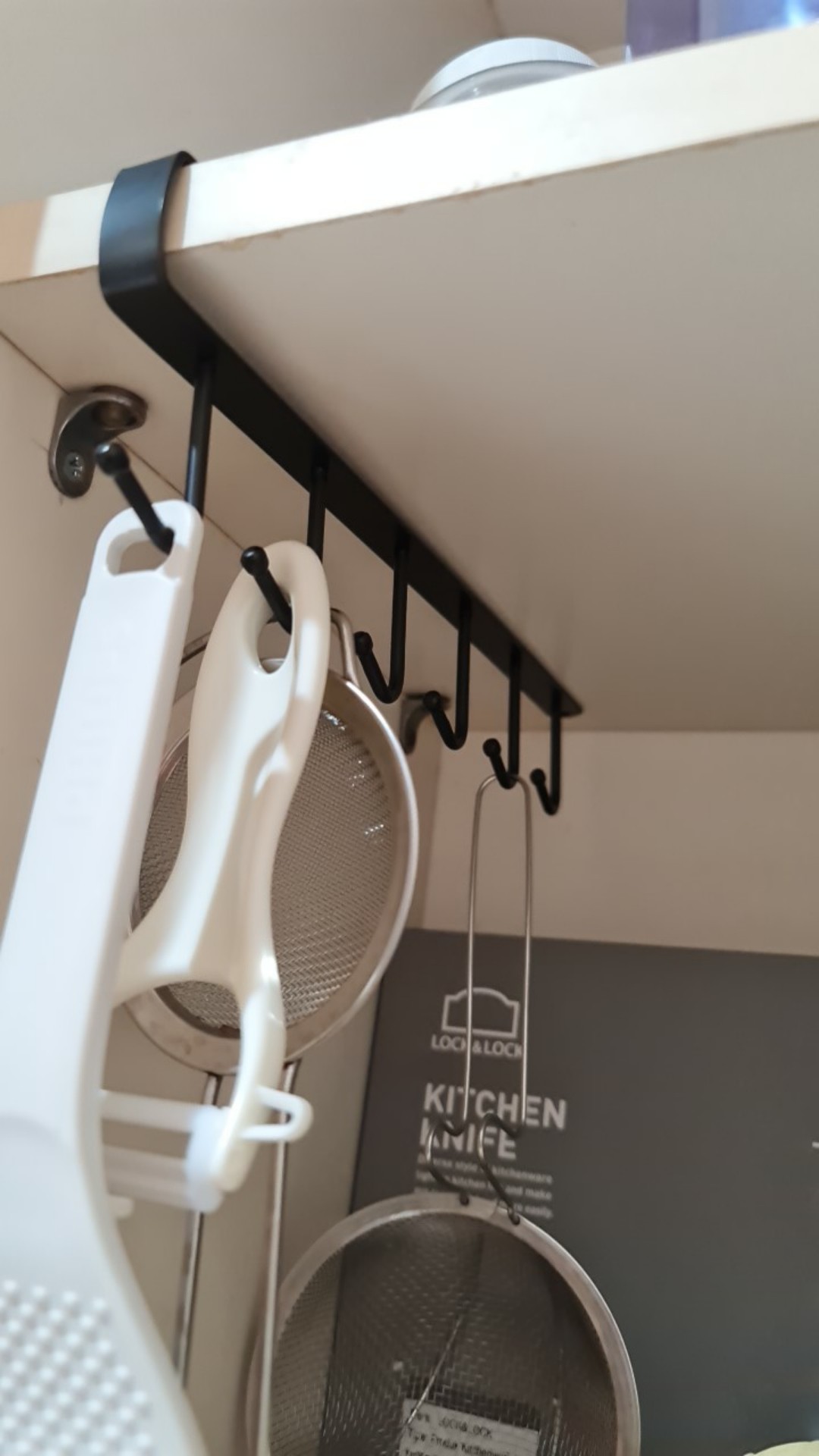 Rw114 Gantungan Lemari 6kaitan/gantungan Dapur/gantungan Serbaguna Bahan Besi