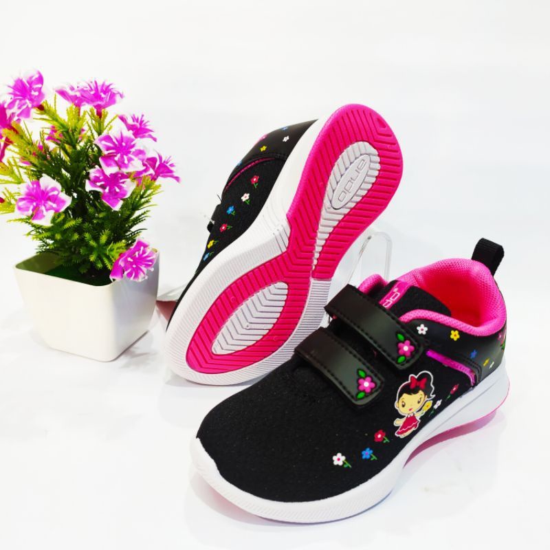 Sepatu Anak Perempuan Sekolah TK - SD Ando Minicorn Size 29-32 Original-2