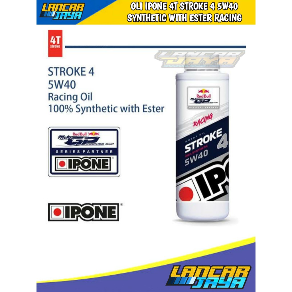 OLI IPONE 4T STROKE 4 5W40 SYTHETIC WITH ESTER RACING
