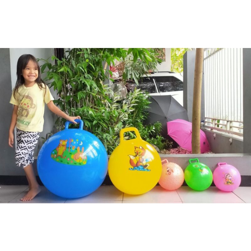 Jumping Ball Bola Jumping Anak Jumping Ball Bola Loncat Bola Bola Gym Ball Fitnes Big Ball Jumping