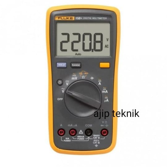 FLUKE 15B+ DIGITAL MULTIMETER 600V ASLI 100%