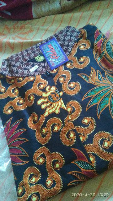 Maura Couple - Sania Ruffle Batik Couple Ori Ndoro Jowi Garansi Termurah Couple Keluarga