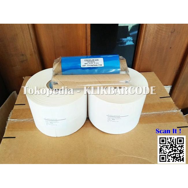 

Terlaris.. PROMO PAKET LABEL BARCODE + RIBBON UNTUK PRINTER SATO CG 408 TT MURAH