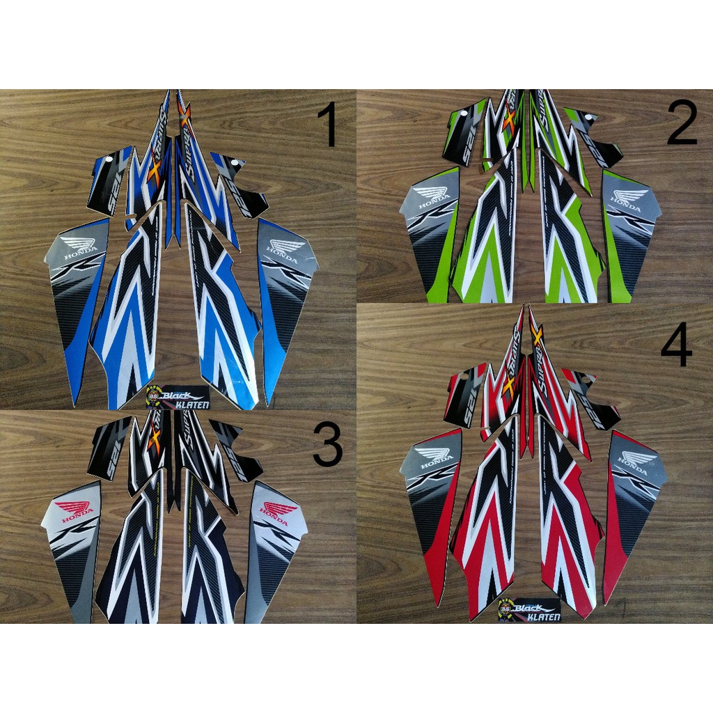 STRIPING SUPRA X 125 R NEW 2012