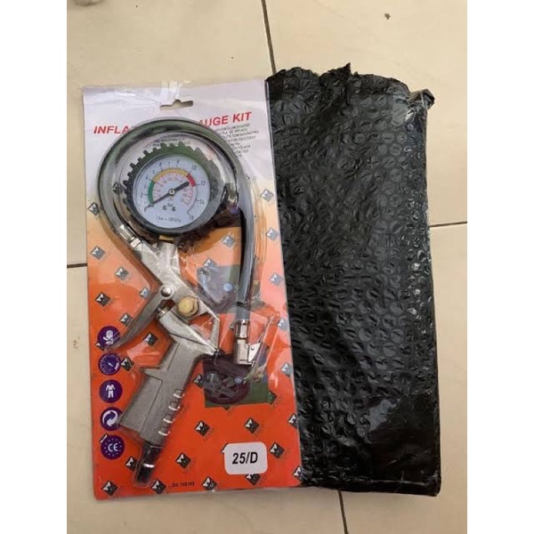 INFLATOR AIR PRESS / TIRE AIR GUN / UKURAN ANGIN 3 IN 1 ISI ANGIN / PENGUKUR TEKANAN BAN SUPER MURAH