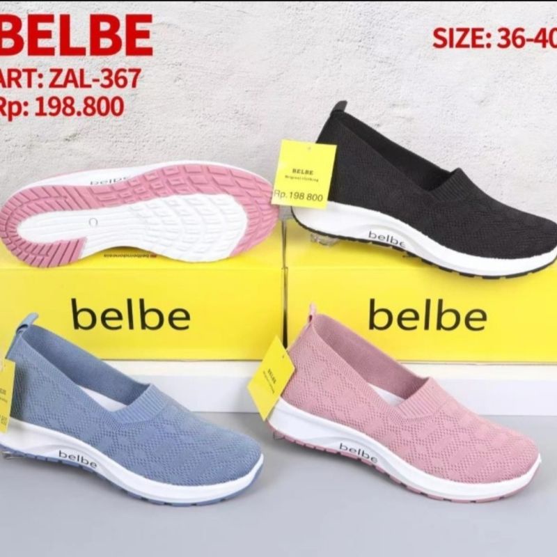 Sepatu Rajut Slip On Belbe original import