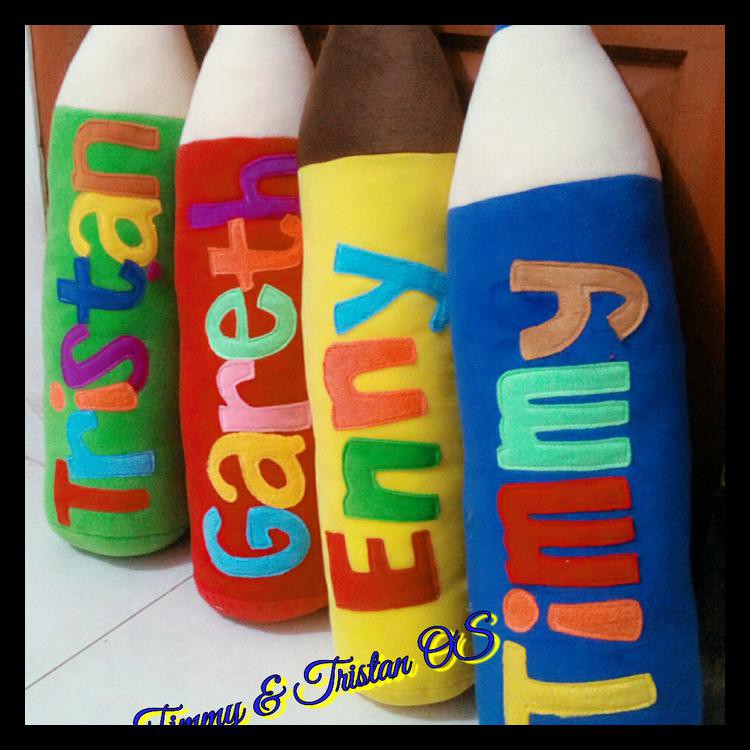 Guling Pensil Velbo +Nama