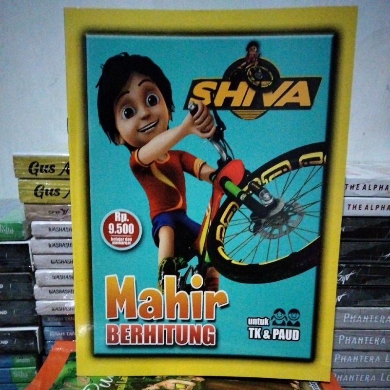 Buku TK & Paud Mahir berhitung - seri mewarnai shiva