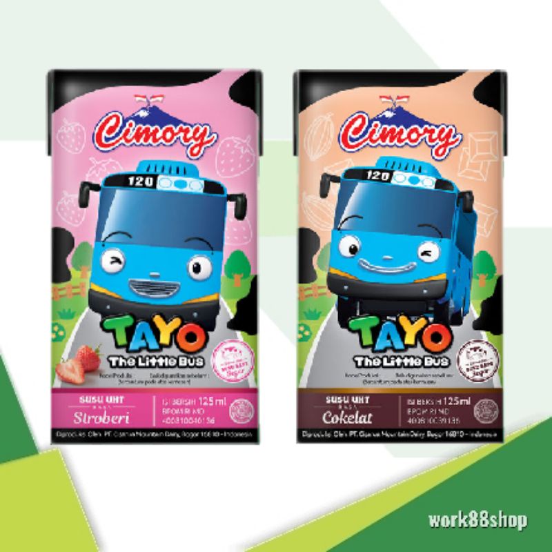 

Susu UHT Cimory Kids Tayo 125ml | Strawberry | Chocolate