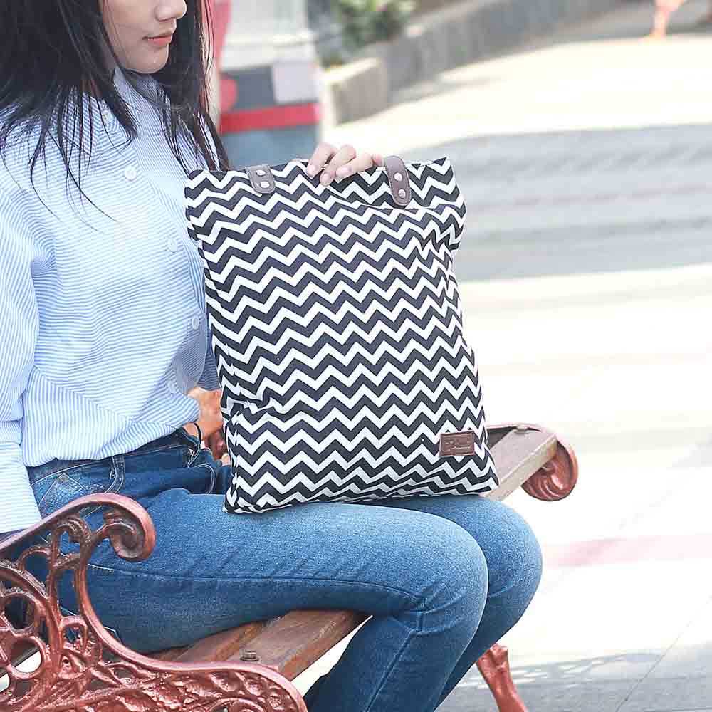 Tas Totebag Cewe Wanita Selempang Brand Totemi Motif Lokal Premium TTM 009