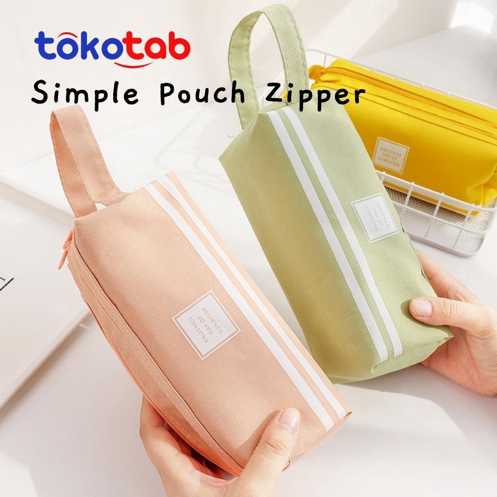 

Tokotab - Tempat Kotak Pensil Dompet Pocket Pouch Kosmetik Travel