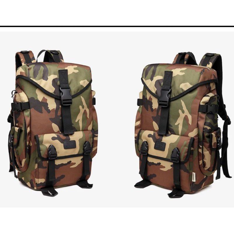 TAS PRIA RANSEL MURAH - Ransel Pria Tactical Army Motif