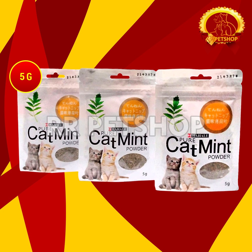 Pure Cat Mint Powder Sachet Cat Nip Serbuk Catnip Kucing