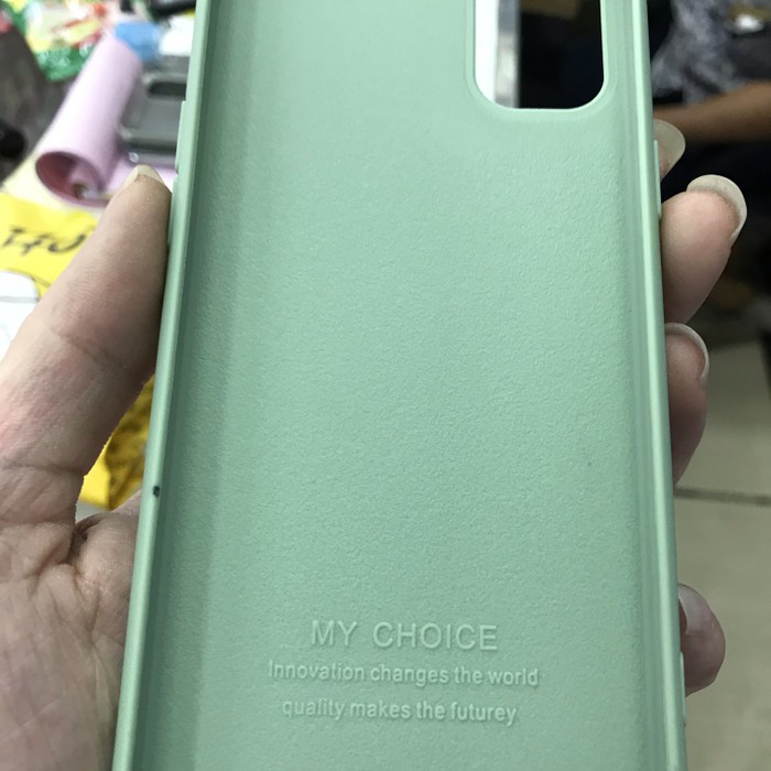 SOFT CASE SILIKONE CASE MY CHOICE BAHAN BABY SKIN FOR OPPO RENO 4