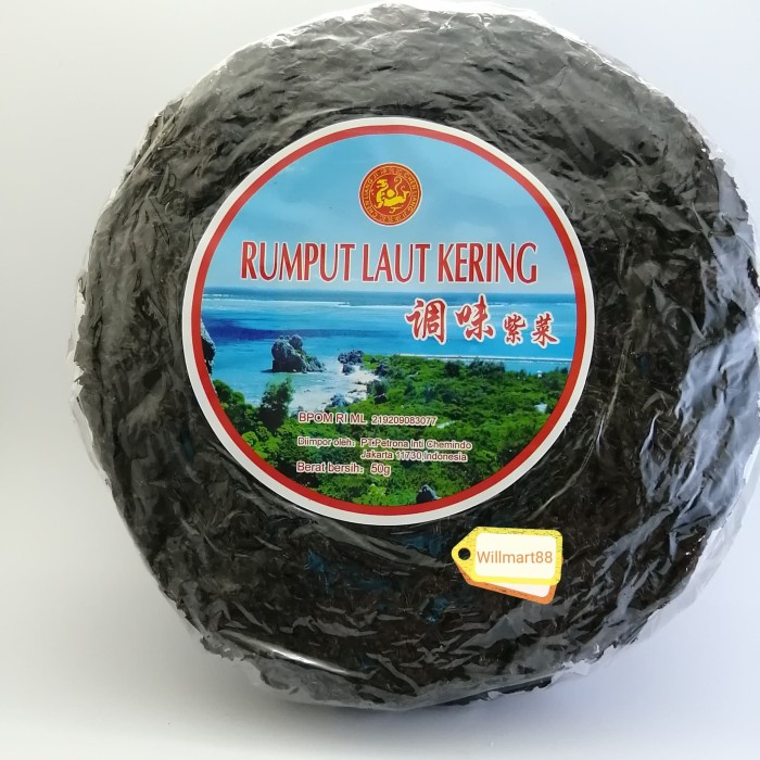 

Q12 Rumput Laut Kering 50 Gram / Cichai Dw51qs