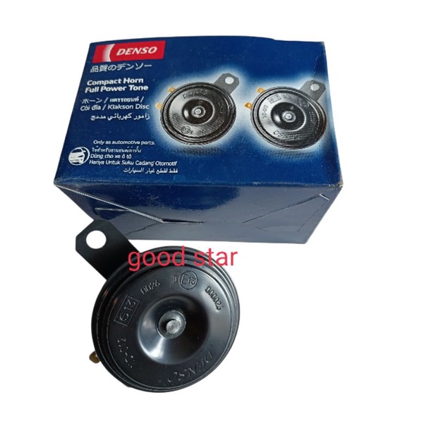 Klakson Denso Disc Satuan Suara Mobil Avanza 12 V Bisa Buat Motor &amp; Mobil 100% Original