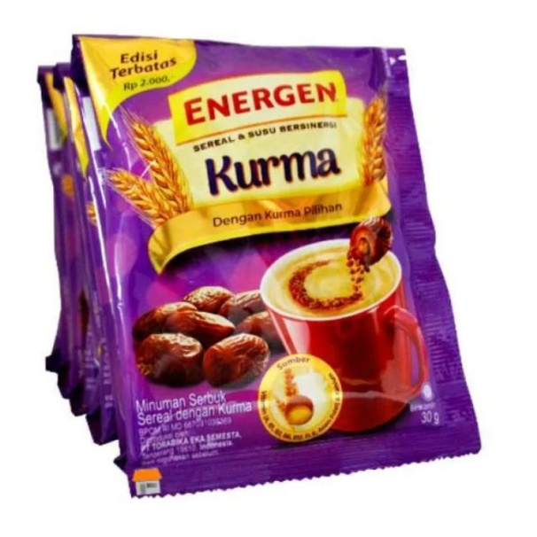 Energen sereal susu kurma 10 x 29 gr