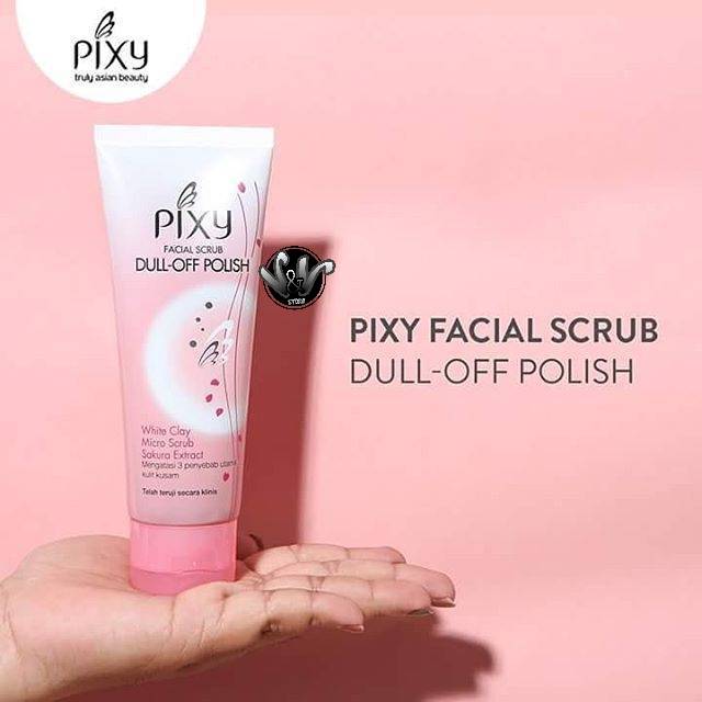 PIXY FACIAL SCRUB DULL-OFF POLISH/ PIXY/ PEMBERSIH WAJAH/ PERAWATAN WAJAH/FACIAL SCRUB PIXY/KOSMETIK