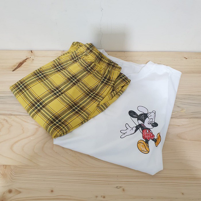 Mickey 2pc Outfit Set Long Pants 2660