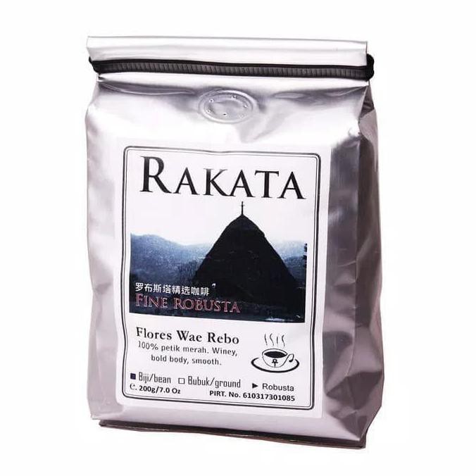 

PROMO Kopi Robusta Flores Wae Rebo 200gr bubuk/ground Maharaja Coffee