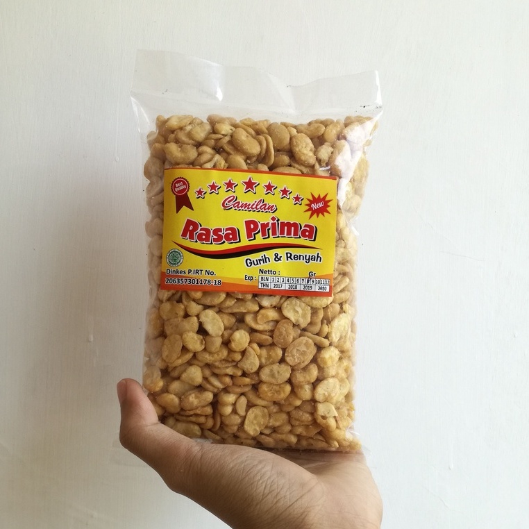 

[500 Gram] Kacang Koro Toba/Koro Kupas Asin Camilan Snack Jajan Gurih Enak Murah 1/2 kg