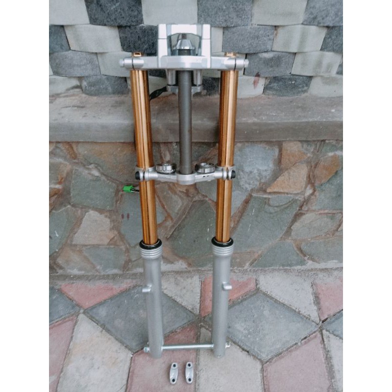 shock skok depan ninja mos as gold pnp honda set raiser mp mono pnp skok depan ninja pnp honda