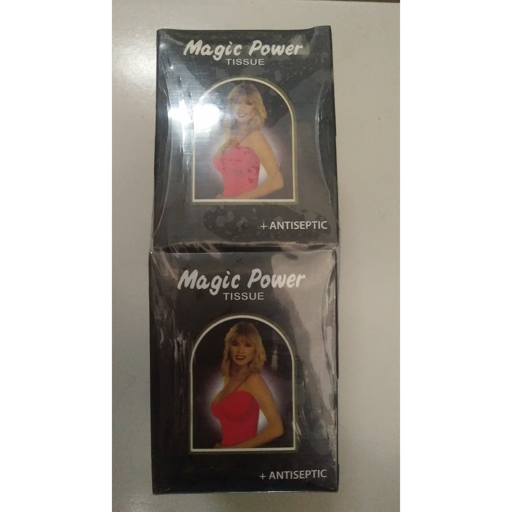 Tissue Tisu Magic Power + Antiseptic Sachet 1 Kotak 100% Original