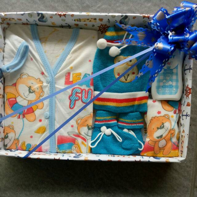 BABY GIFT SET PARCEL BAYI FREE KARTU UCAPAN DAN PACKING BUBLEWRAP.+KARDUS